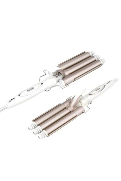 Tenzo Ondulator profesional triplu ceramic cu temperatură reglabilă