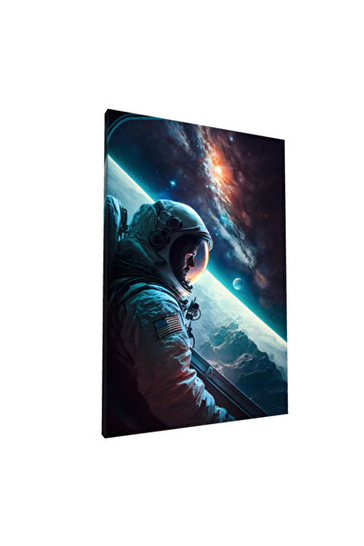 PozaTablou Pictură pe pânză: Astronautul privind Cosmosul 50x70 cm