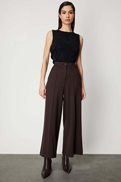 ON Çimalı Bol Paça Pantolon