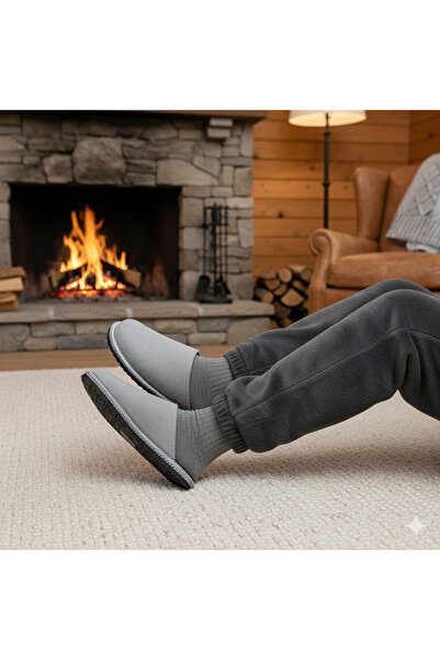 Ceyo Easy-M1 Ortopedik Kışlık Ultra Hafif Erkek Terlik