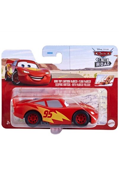 Disney Cars Çek-Bırak Araba ROAD TRIP LIGHTNİNG McQUEEN