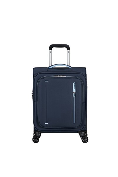 American Tourister Lacivert Cloudrider 4 Tekerlekli Kabin Boy Valiz 55 cm
