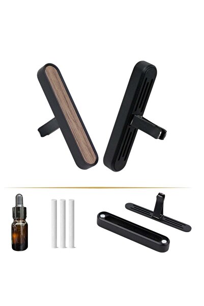 XLogiX معطر هواء للسيارة بفتحة مكيف الهواء - موزع زيوت عطرية فاخر مع أعواد عط...