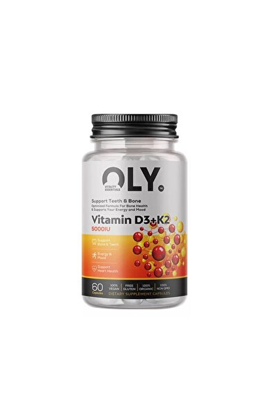 oly Vitamina D3+K2 5000UI 60 capsule -