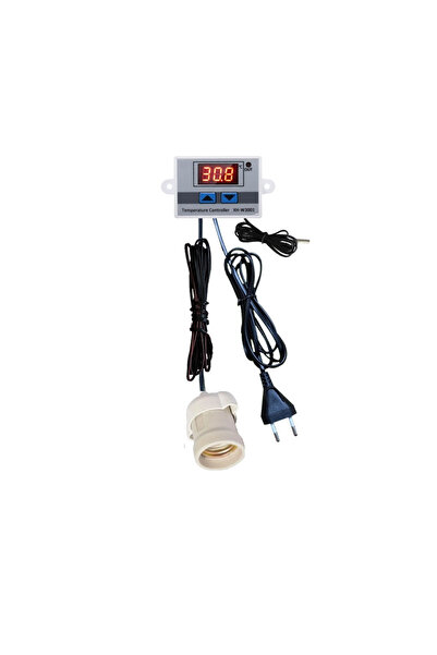 MULTİ SAN MULTİSANAYİ Seramik Duylu Kullanıma Hazır Fişli W3001 Dijital Termo...