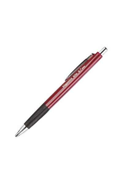 Bigpoint قلم تريو فيرساتيل، 0.7 ملم، برأس قابل للإخفاء، لون عنابي