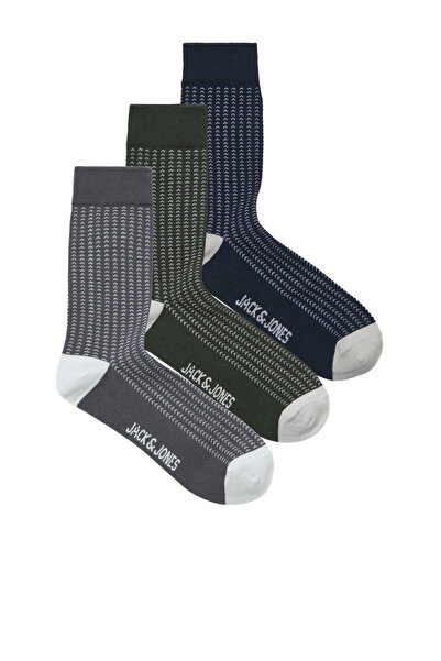 Jack & Jones Men's 3-Piece Socks Pack - Bob