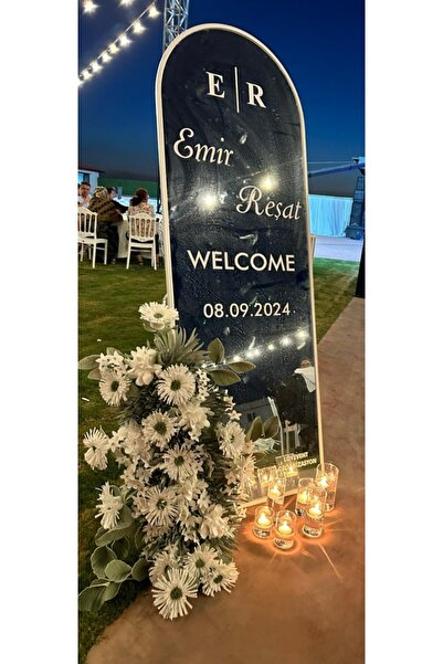 SEKA BASKI MERKEZİ Özel Günler İçin Karşılama Ayna Stickerı | Düğün Kına Nişa...