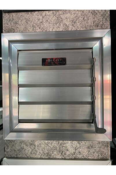 ROSEART BANYO ALÜMİNYUM 50x50CM BANYO WC HAVALANDIRMA MENFEZİ
