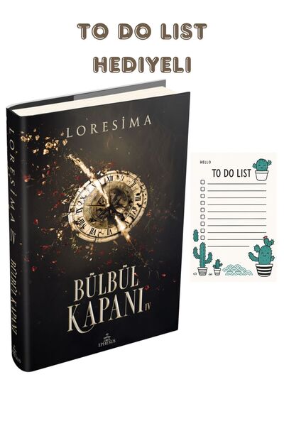Ephesus Yayınları Bülbül Kapanı 4 – Ciltli Hediyeli defter
