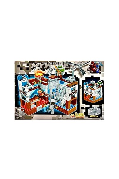 MINECRAFT My World LED Building Set, 224 pieces