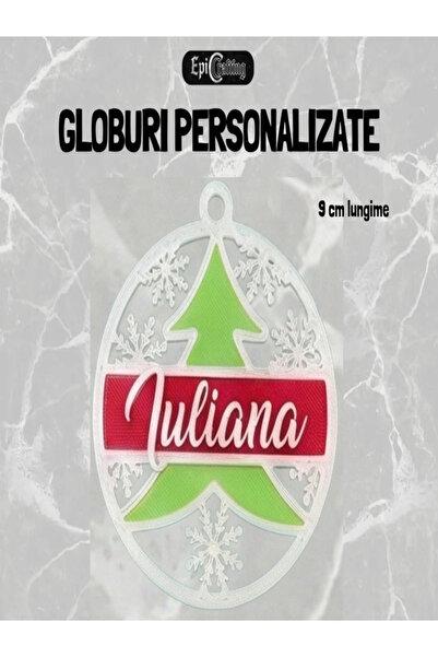 Epic Crafting Personalized Christmas globe with name, Ideal holiday gift