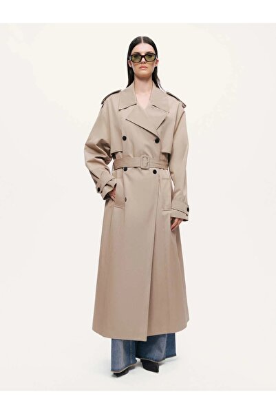 Nocturne KEMERLİ MAXİ TRENÇKOT