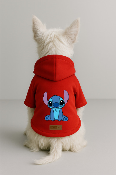 Monopetz ملابس وملابس للكلاب والقطط مع بطانة من الصوف من الداخل - لون أحمر K ...