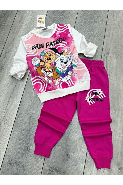 Aselin Kids طقم رياضي للفتيات من Paw Petrol مطبوع