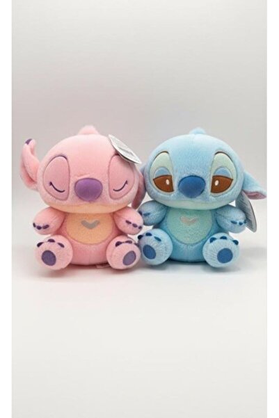 OEM Jucarie de plus-Stitch care respira,pachet albastru+roz 25 cm