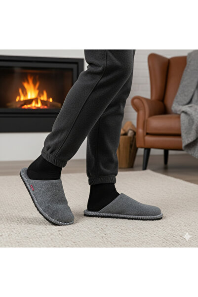 Ceyo Easy-M Ultra Hafif Ortopedik Kışlık Erkek Terlik