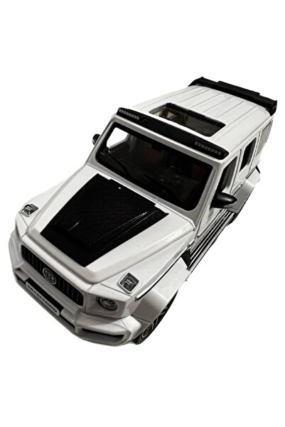 MERCEDES Die-cast 1:24 Model Car - Mercedes-Benz G-Class Brabus 800 - White