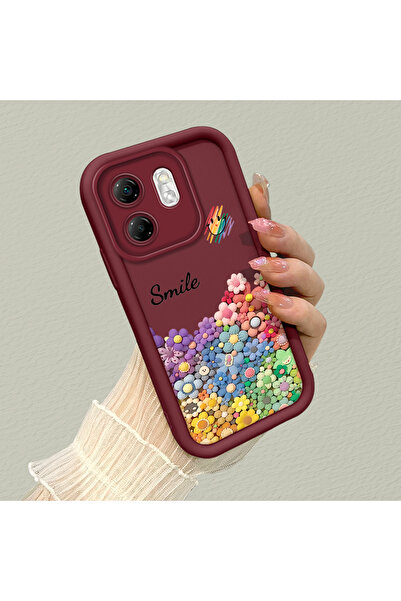 Hontinga حافظة هاتف من السيليكون الناعم متوافقة مع هاتف Infinix Smart 9