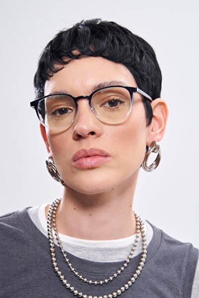 Bilge Karga Nancy Black Gradient Blue Light Protective Glasses