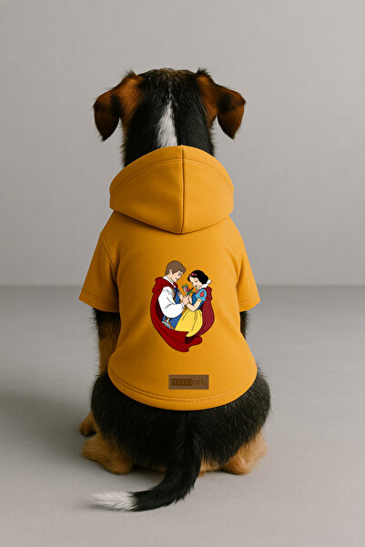 Monopetz ملابس وثوب للكلاب والقطط مع بطانة من الصوف من الداخل - لون أصفر K بغ...