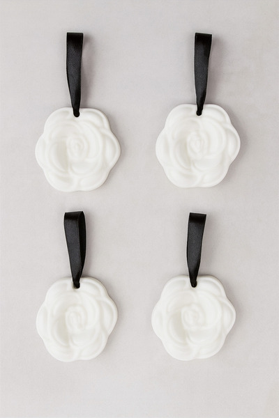 Zencefil Organik Askılı Dolap Kokusu Sabunu Beyaz Sabun Kokulu Çiçek Model Ga...