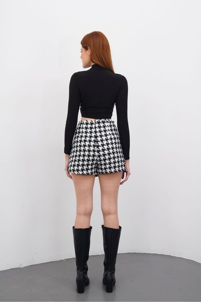 DazzUp Women's Woven Shorts Skirt