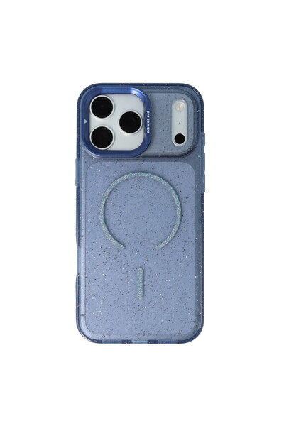 SEP Toc TPU+PC Crystal Apple iPhone 17 Pro Albastru