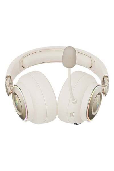 Faster BG600 STRAYGOS Wireless Gaming Headset - Tri-Mode 2.4GHz/Bluetooth/Wired, 50mm, ENC Mic, RGB,