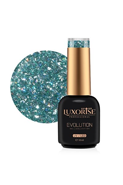 LUXORISE Ημιμόνιμο βερνίκι νυχιών Evolution, Moonlight Mirage - Forest Glowve...