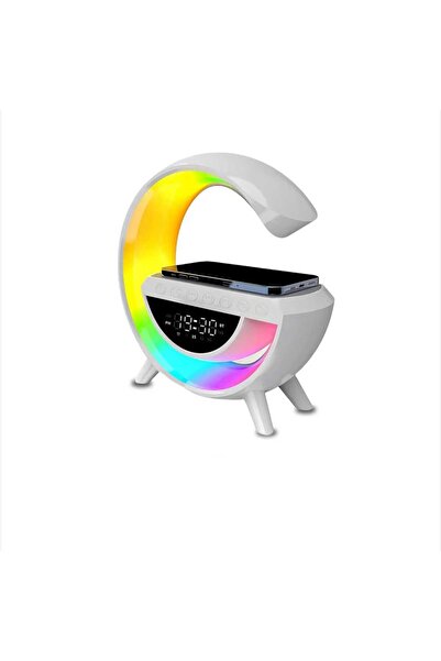 Super Multifunctional lamp with wireless charging, clock, alarm and Bluetooth speaker, ambient light