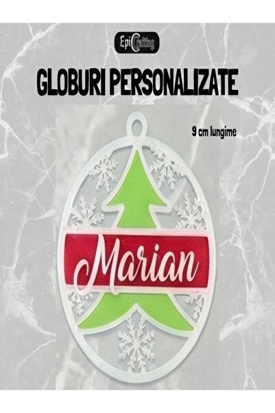 Epic Crafting Personalized Christmas globe with name, Ideal holiday gift