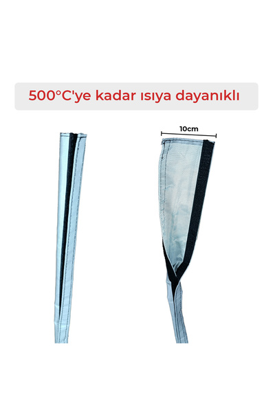 nivofire Yanmaz Kablo Koruma Toplama Kılıfı 10cm - 1mt
