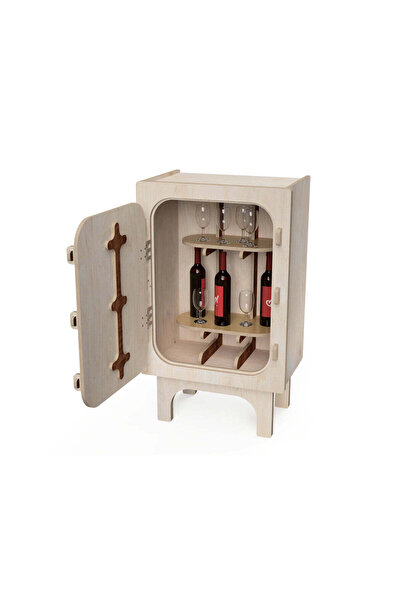 zetcarve - Bar Dolabı - Denizaltı Temalı Özel Cnc Kesim