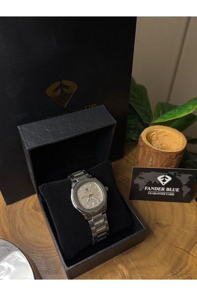 FANDER BLUE VanderBlue Men's Watch, Steel, Patek Philippe Design