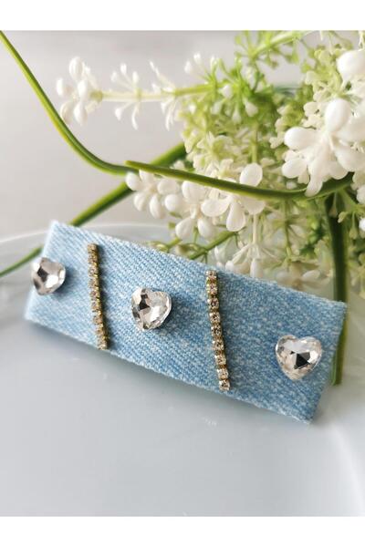 Halley Concept Denim love snap buckle