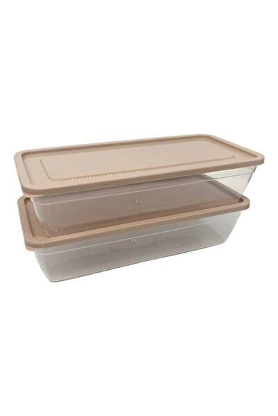 G Golden Case Set de 2 recipiente alimentare Midi Organiser, dreptunghiulare,...