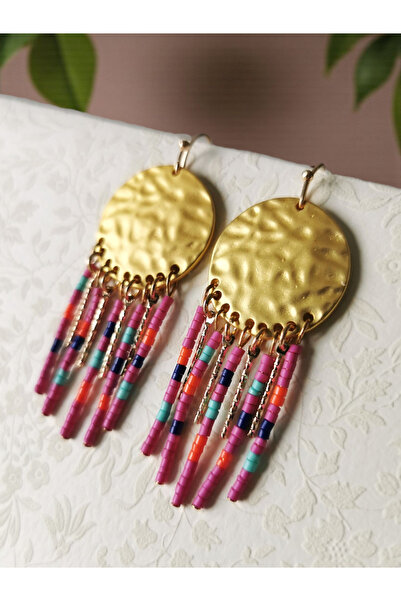 Halley Concept Boho color frenzy rice earrings
