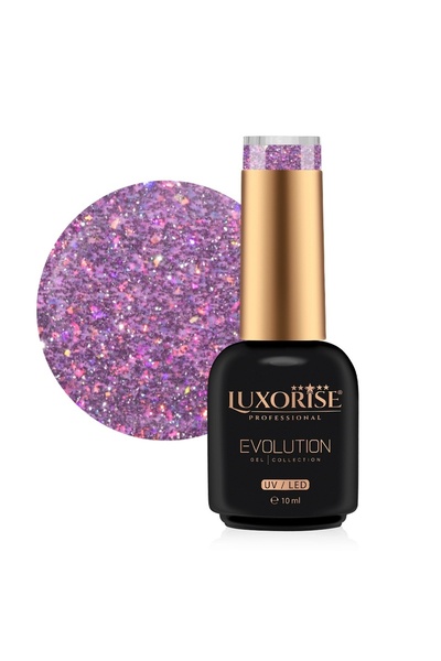 LUXORISE Oja semipermanentă Evolution, Fairy Glow - Whispering Iris 10ml
