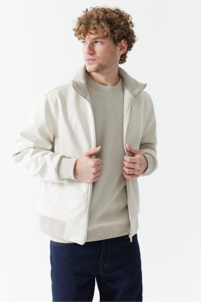 PAULMARK Men's Stand Collar Coat