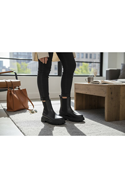 Zen أحذية تشيلسي وأحذية بوتي النسائية ذات النعل التشريحي