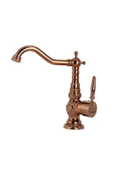 HT PRİMA Desenli Rustik Lavabo Bataryası