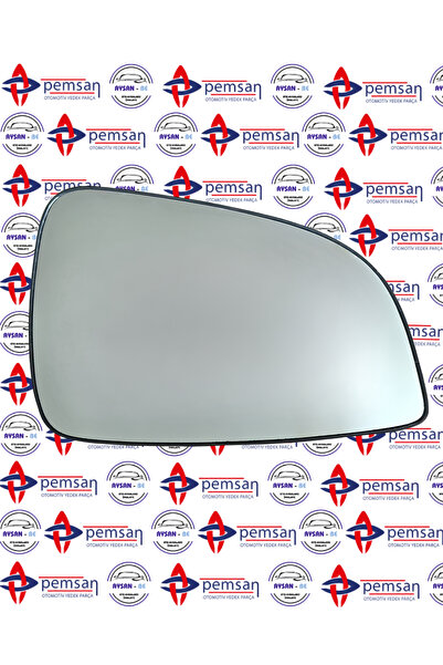 AYSAN-BE OPEL ASTRA-H 2011-2012 ISITMALI ÜNİTELİ AYNA CAMI SAĞ TARAF - GENİŞ