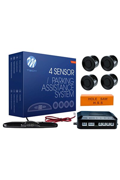 M-TECH Universal ultrasonic rear parking sensors for cars