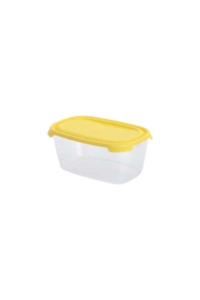 G Golden Case Casa Primo Square Food Container, 800 ml, BPA Free, Yellow