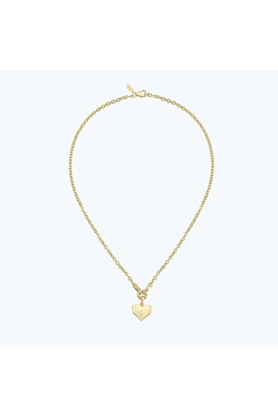 Altınbaş Altın Kalp Zincir Kolye