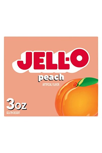 jell-o Peach Gelatin Dessert Mix, 85 g, 4 servings