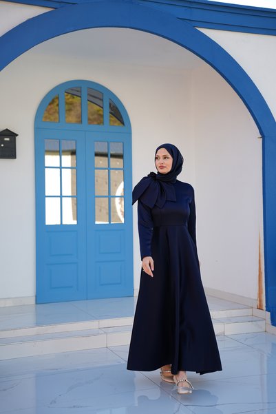 MOOLİSA Rochie de seară Azade, bleumarin