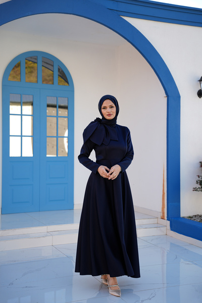 MOOLİSA Rochie de seară Azade, bleumarin