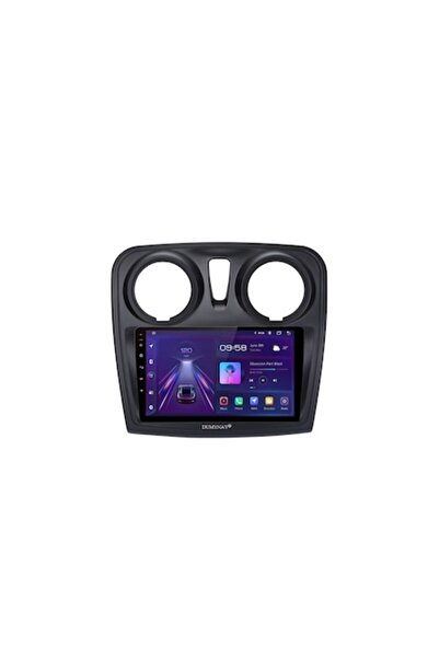 DUMYNAV Navigație auto Android de 9 inch, 8 GB RAM, 128 GB — pentru Dacia Log...